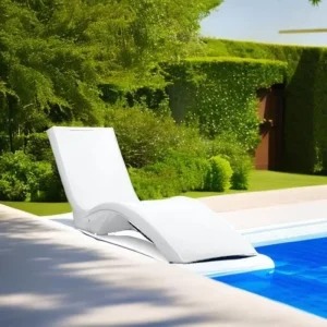 Pool Lounger, Fade-Resistant, Waterproof Patio Furniture