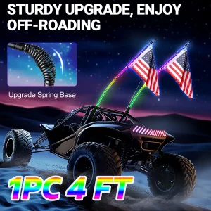4ft Led Whip Lights