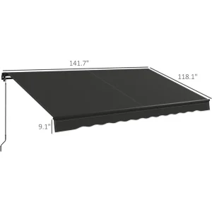 12' X 10' Retractable Patio Awning