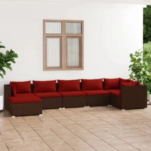 7 Piece Patio Lounge Set