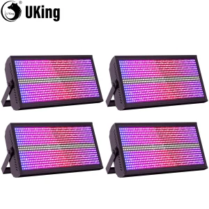 4Pcs Strobe Light Wash Stage Lights